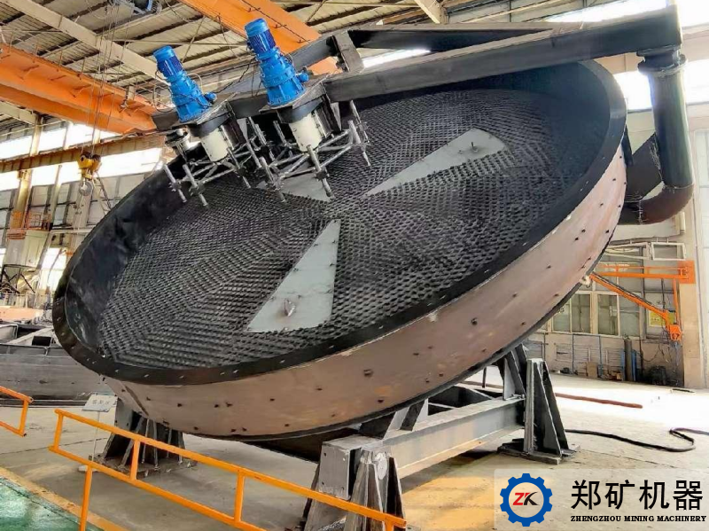 磷石膏綜合利用項目成球盤單機設備