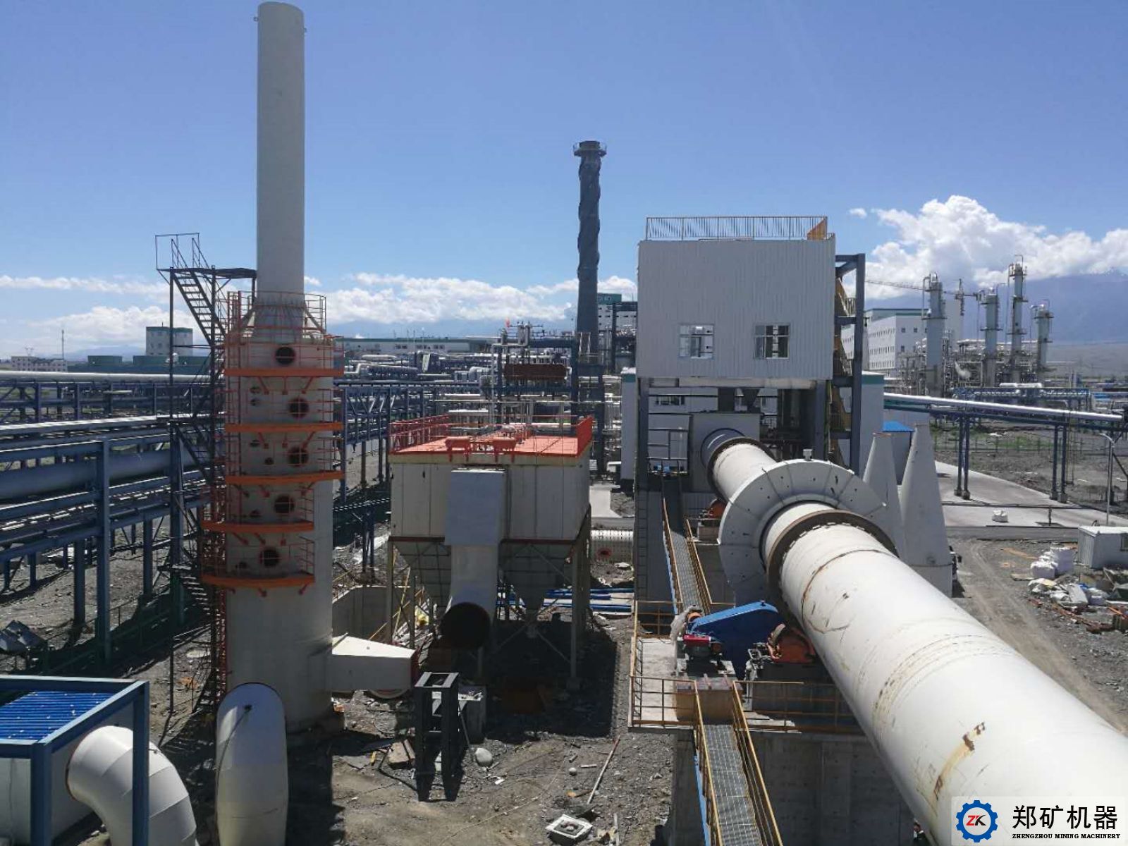 新疆烏蘇400TPD活性鈣生產線及配套煤粉制備系統項目